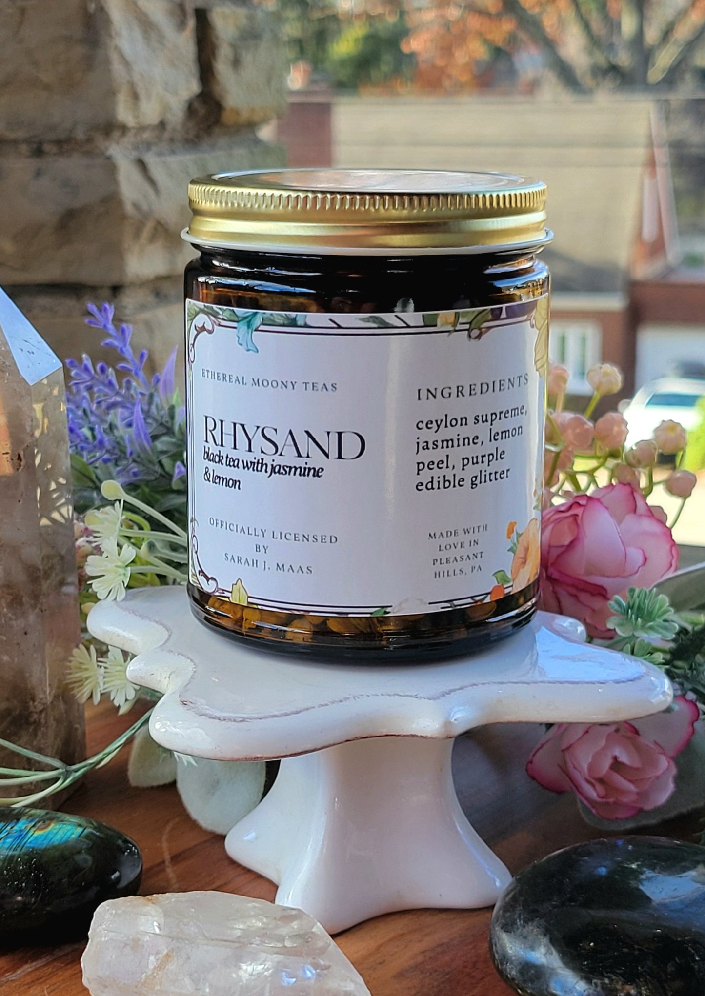 Rhysand Tea Blend: Black Tea with Jasmine & Lemon