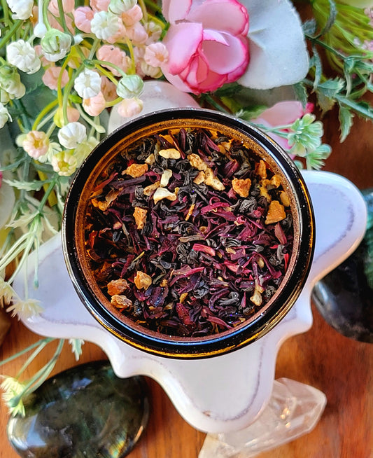 Morrigan Tea Blend: Black Tea with Hibiscus & Grapefruit